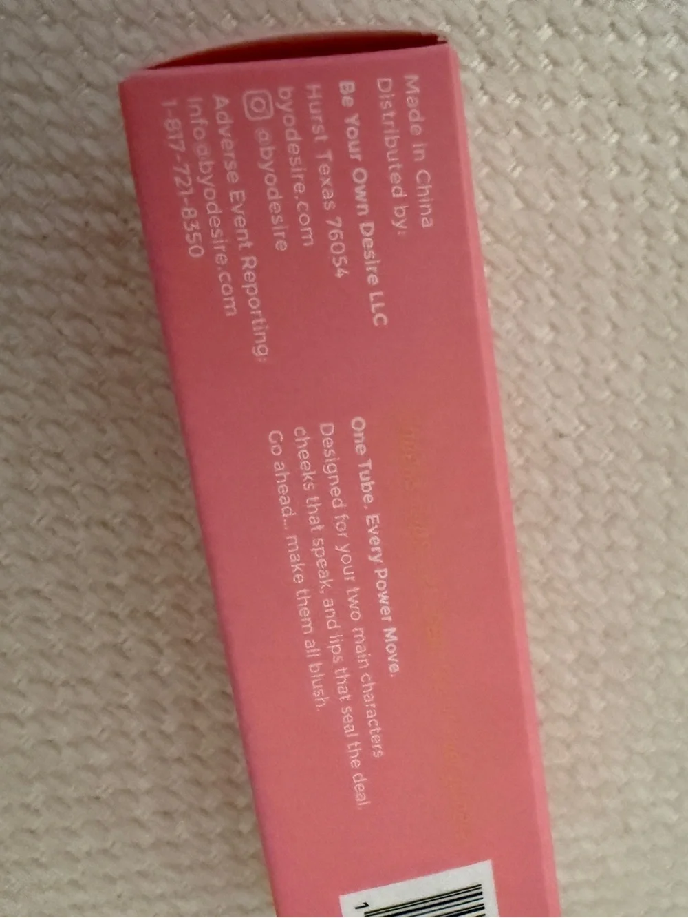 New SEALED BYOD Liquid Blush Concoction in a 7.5 ml / 0.25 fl oz Liquid Blush